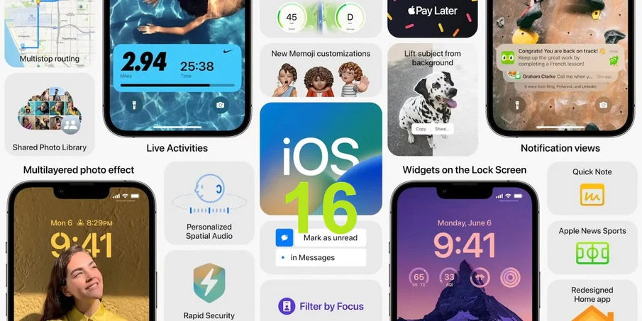 5 najboljih novih funkcija iOS-a 16