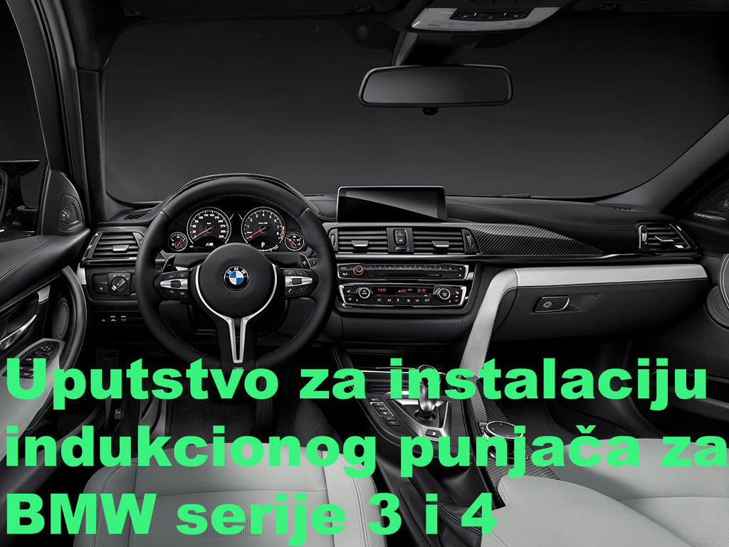 Uputstvo za instalaciju indukcionog punjača BMW serije 3 i 4