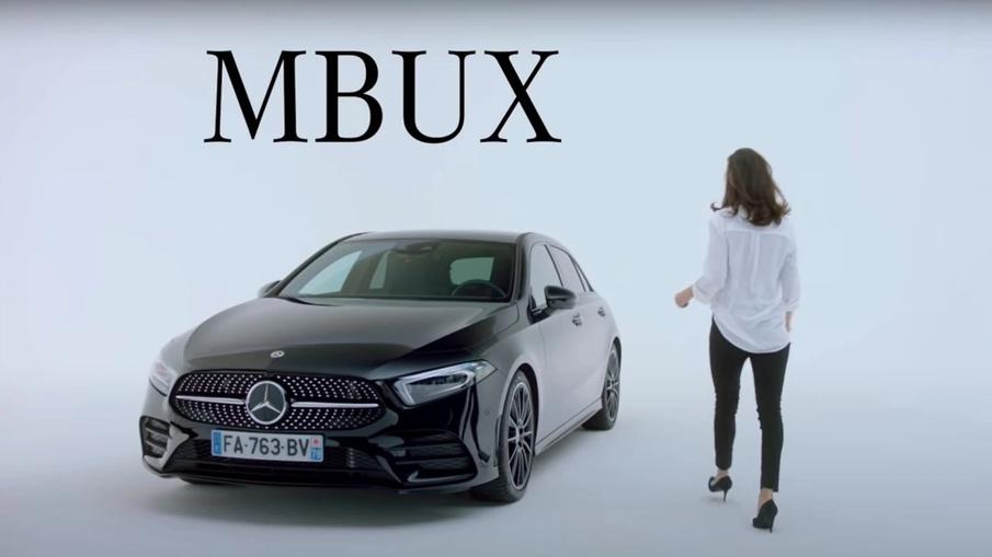 Mbux Mercedes i Carplay