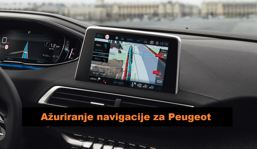 Kako da ažurirate Navigaciju za Peugeot?