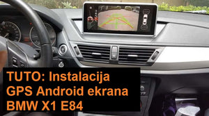 Tutorijal za instalaciju GPS ekrana BMW X1 E84 bez originalnog ekrana