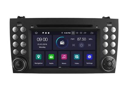 autoradio gps Mercedes classe SLK