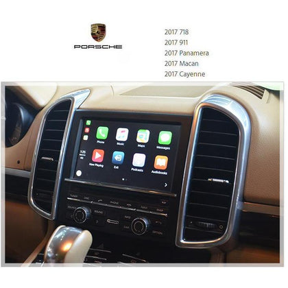 apple carplay porsche