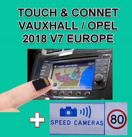 SD Navigacija Opel Vauxhall Touch i povezivanje navigacije 2018