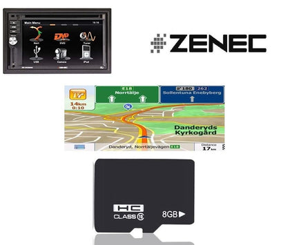 Carte SD GPS ZENEC